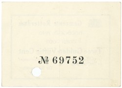 Nederland. 2½ gulden. Waardebon. Type 1940. Type Rotterdam. - Prachtig.