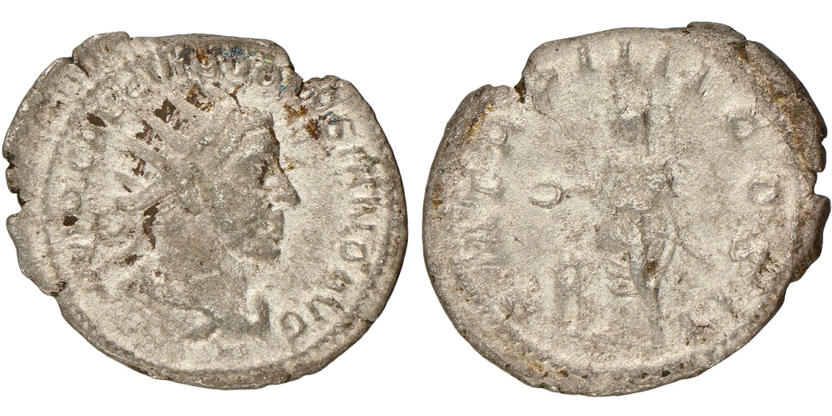 Roman Empire. Volusianus. Denarius. ND (251 - 253).