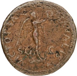 Roman Empire. Titus. As. ND (79 - 81 AD).