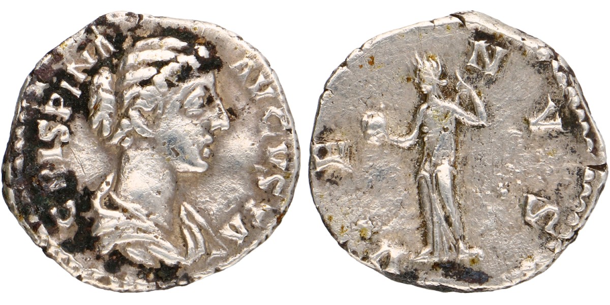 Roman Empire. Crispina. Denarius. ND (183).