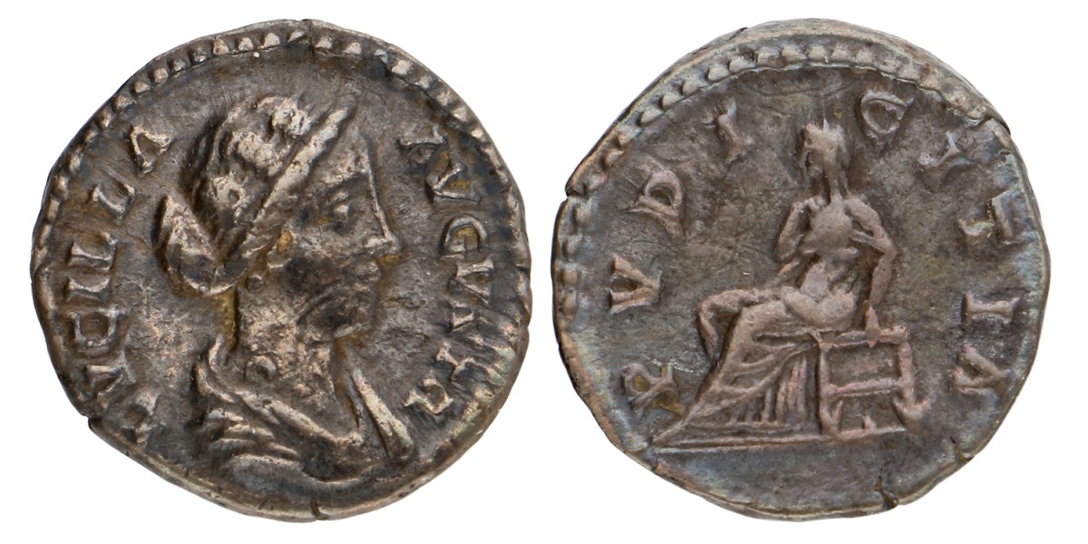 Roman Empire. Lucilla. Denarius. ND (182).