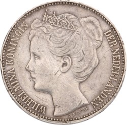 2½ Gulden. Wilhelmina. 1898. Zeer Fraai.