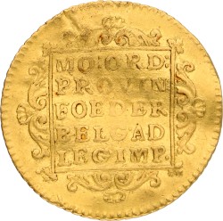 Gouden dukaat. West-Friesland. 1760. Zeer Fraai.