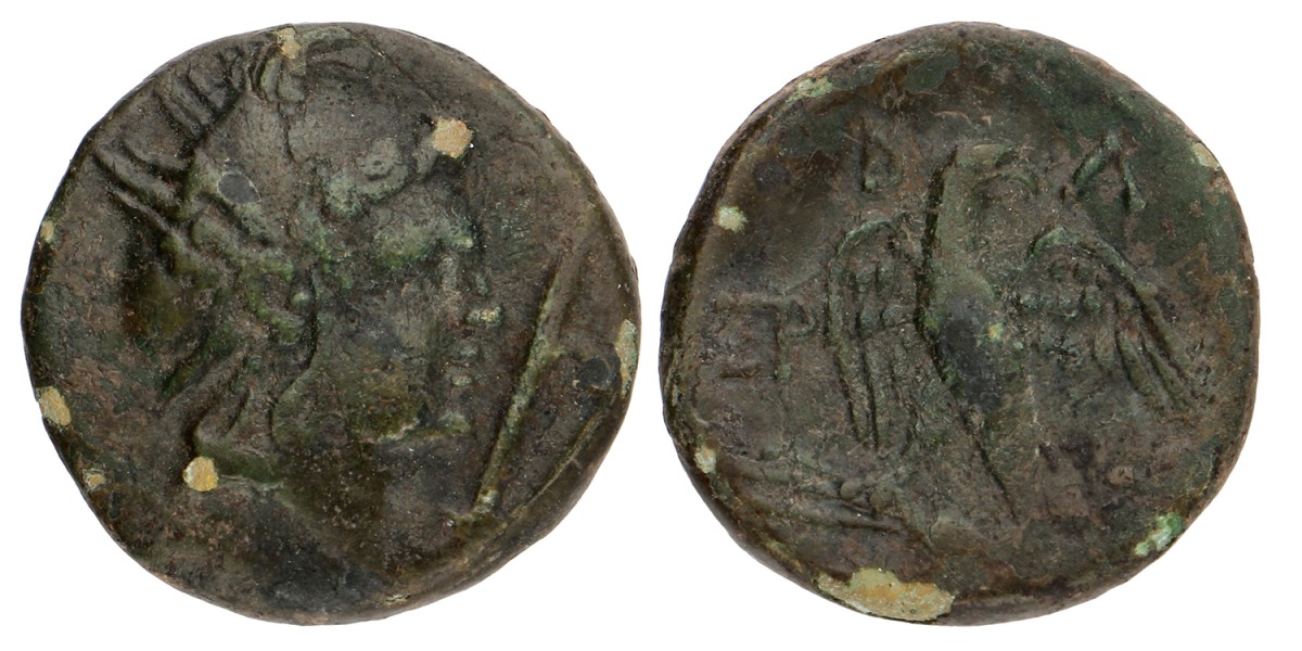 Macedonian Kingdom. Perseus. Dichalkon. ND (179 - 160 BC).