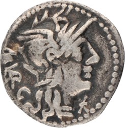 Roman Republic. M. Vargunteius. Denarius. ND (130 BC).
