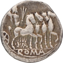 Roman Republic. M. Vargunteius. Denarius. ND (130 BC).