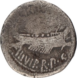 Roman Republic. Marcus Antonius. Denarius. ND (32 - 31 BC).