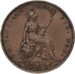 Great Britain. George IV. Farthing. 1826.