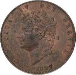 Great Britain. George VI. ½ Penny. 1827.