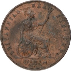 Great Britain. George VI. ½ Penny. 1827.