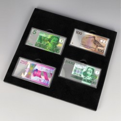 Nederland zilveren kleurset 'de Nederlandse bank'. Type 1814-2014. - UNC.