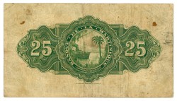 Martinique. 25 francs. Banknote. Type ND. - Fine.