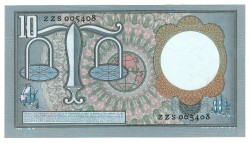 Nederland. 10 gulden. Bankbiljet. Type 1953. - Nagenoeg UNC.