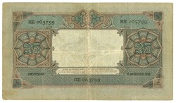 Nederland. 25 gulden. Bankbiljet. Type 1927. - Zeer Fraai -.