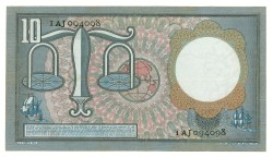 Nederland. 10 gulden. Bankbiljet. Type 1953. - Zeer Fraai +.