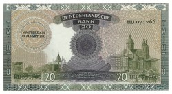 Nederland. 20 gulden. Bankbiljet. Type 1939. - UNC.