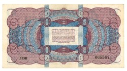 Nederland. 10 gulden. Bankbiljet. Type 1945. - Zeer Fraai +.