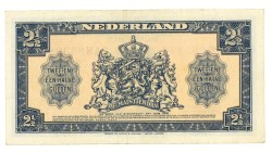 Nederland. 2½ gulden. Muntbiljet. Type 1945. - Prachtig +.