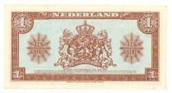 Nederland. 1 gulden. Muntbiljet. Type 1945. - Prachtig +.