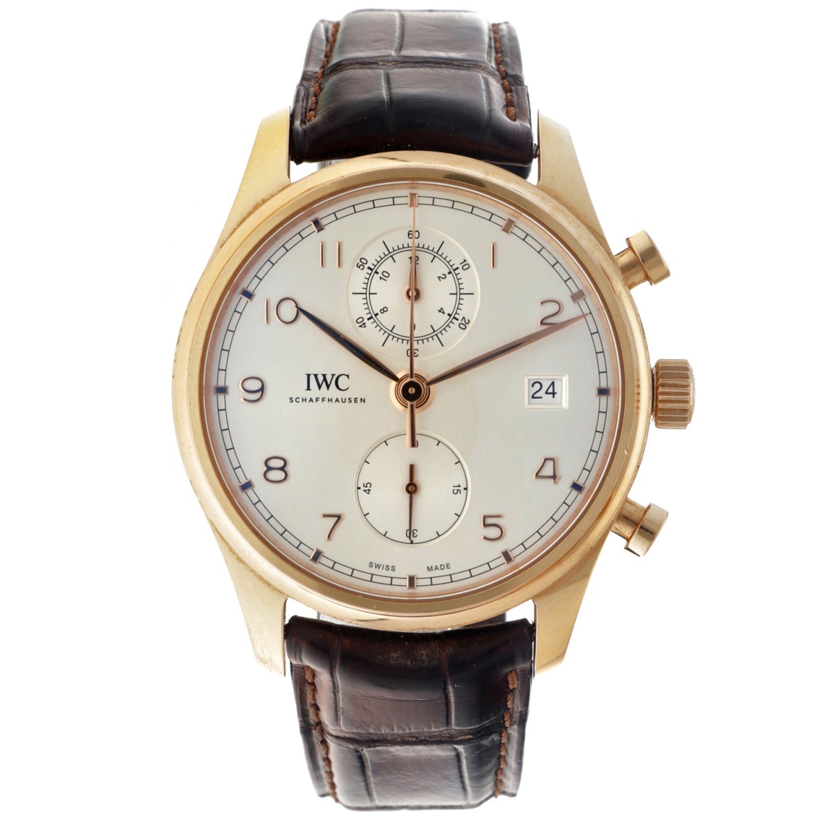 IWC Portugieser Chronograph 18K. IW390301 - Heren horloge - 2017.