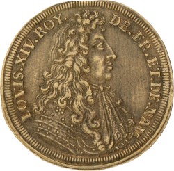 No reserve - Germany. Neurenberg. N.D. Jeton - Louis XIV.