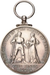 Great Britain. N.D. King's Medal for Service.