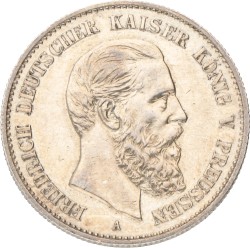 German states. Prussia. Friedrich III. 2 Mark. 1888 A. VF / XF.