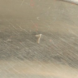 Kaptafeldoos zilver.