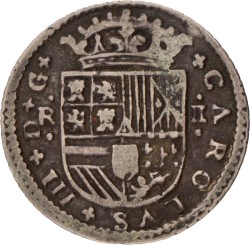 Spain. Carlos III. 2 Reales. 1712.