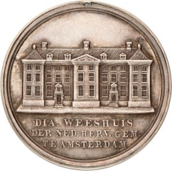 Nederland. Amsterdam. 1857. 200 jarig bestaan Diaconie Weeshuis te Amsterdam.
