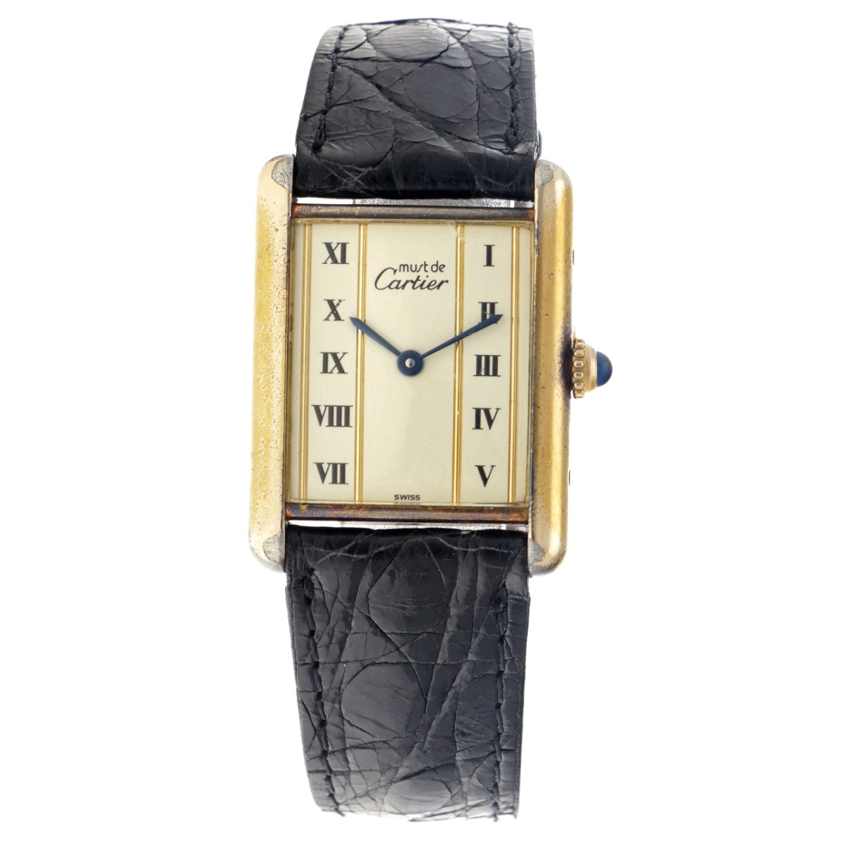 No Reserve - Cartier "Must de Cartier" Tank 590005 - Midsize horloge.