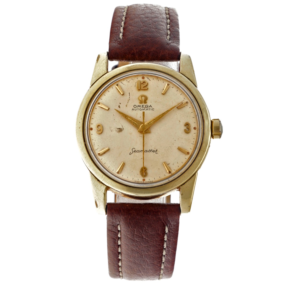 No Reserve - Omega Seamaster Goldcap 2997 - Heren horloge - ca. 1958.