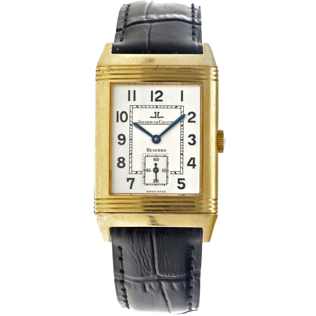 Jaeger-LeCoultre Reverso 18K. - Heren horloge. 