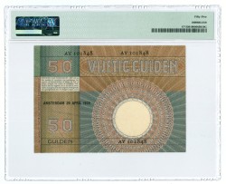 Nederland. 50 gulden. Bankbiljet. Type 1929. - PMG 55