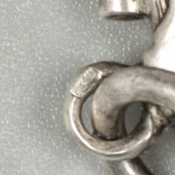 Chatelaine loep zilver.
