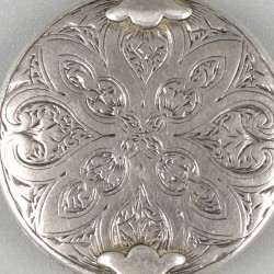 Chatelaine loep zilver.