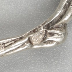 Druivenschaar zilver.