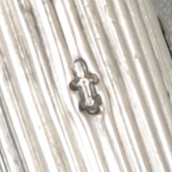 3-delig lot naaldenkokers zilver.