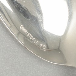 Christofle 6-delige set dessertlepels, model Commodore, zilver.