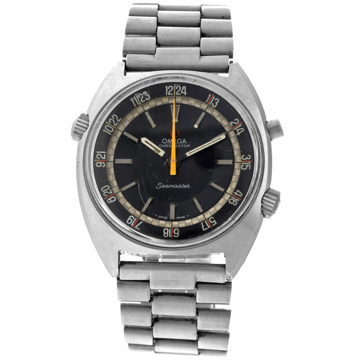 Omega Seamaster Chronostop 145.008 - Heren horloge - ca. 1968.