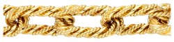 18K Geelgouden 'closed forever' armband.