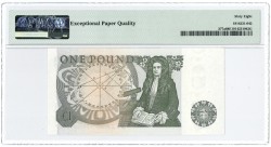 Great Britain. 1 pound. Banknote. Type 1978-1980. - PMG 68EPQ