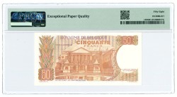 Belgium. 50 francs. Banknote. Type 1966. - About UNC.