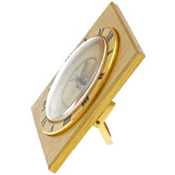 No Reserve - Jaeger-LeCoultre Memovox desk clock 1291993 - ca. 1970's. 