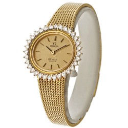 Omega De Ville 18K. 591 0022 - Dames polshorloge - ca. 1979.