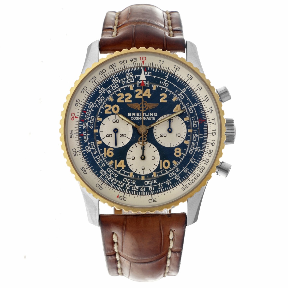 No Reserve - Breitling Navitimer Cosmonaute D12322 - Heren polshorloge.