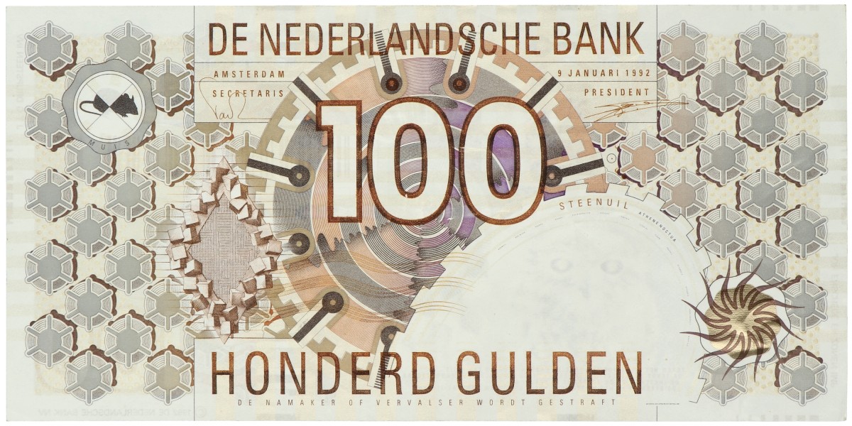 Nederland. 100 gulden. Bankbiljet. Type 1992. - Zeer Fraai +.