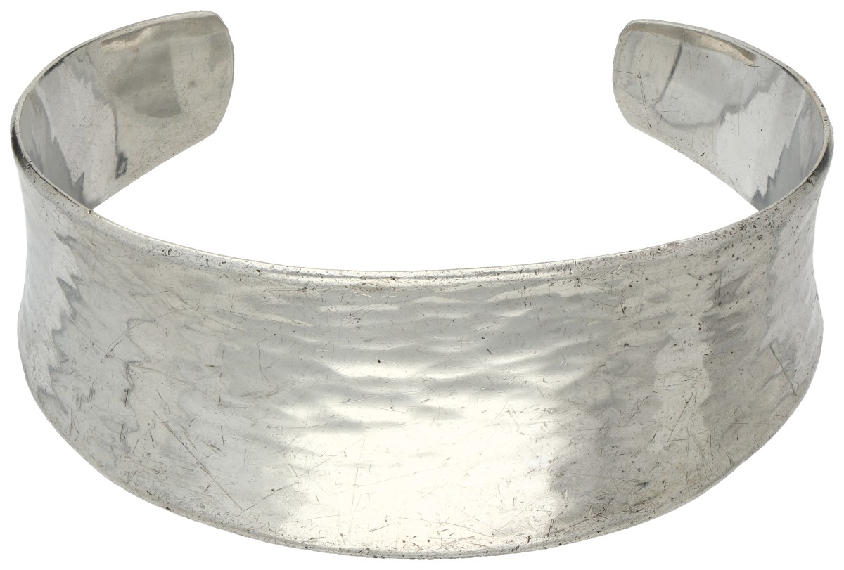 Alton zilveren Scandinavische design cuff armband.