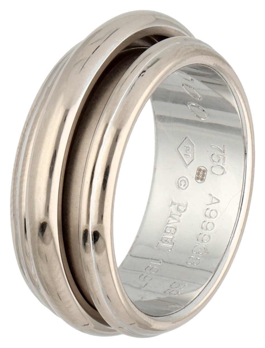 No reserve - Piaget 18K witgouden 'Possession' band-ring.