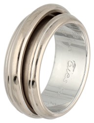 No reserve - Piaget 18K witgouden 'Possession' band-ring.